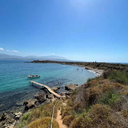 빌라 Apollonides Seafront Villa1 Aoede 릭수리